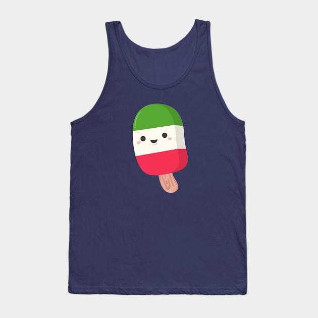 Cute Popsicle Summer T-Shirt Tank Top by happinessinatee